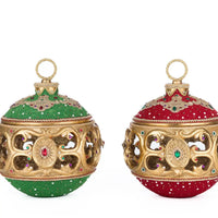 b-katherines-collection-christmas-ball-tea-light-ornaments-red-green-gemstone-gold-2025-holiday-decor
