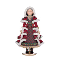 Front view of Katherine’s Collection 24-inch Christopher Magic Mrs. Claus Doll, SKU 28-428316, GTIN 810074128100