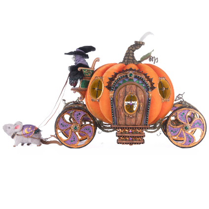 Katherines Collection Ghostly Horse Carriage Halloween Decor 28