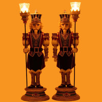 Luxury Christmas tabletop candle decor from Katherine’s Collection, SKU 28-528805, GTIN 810187071294