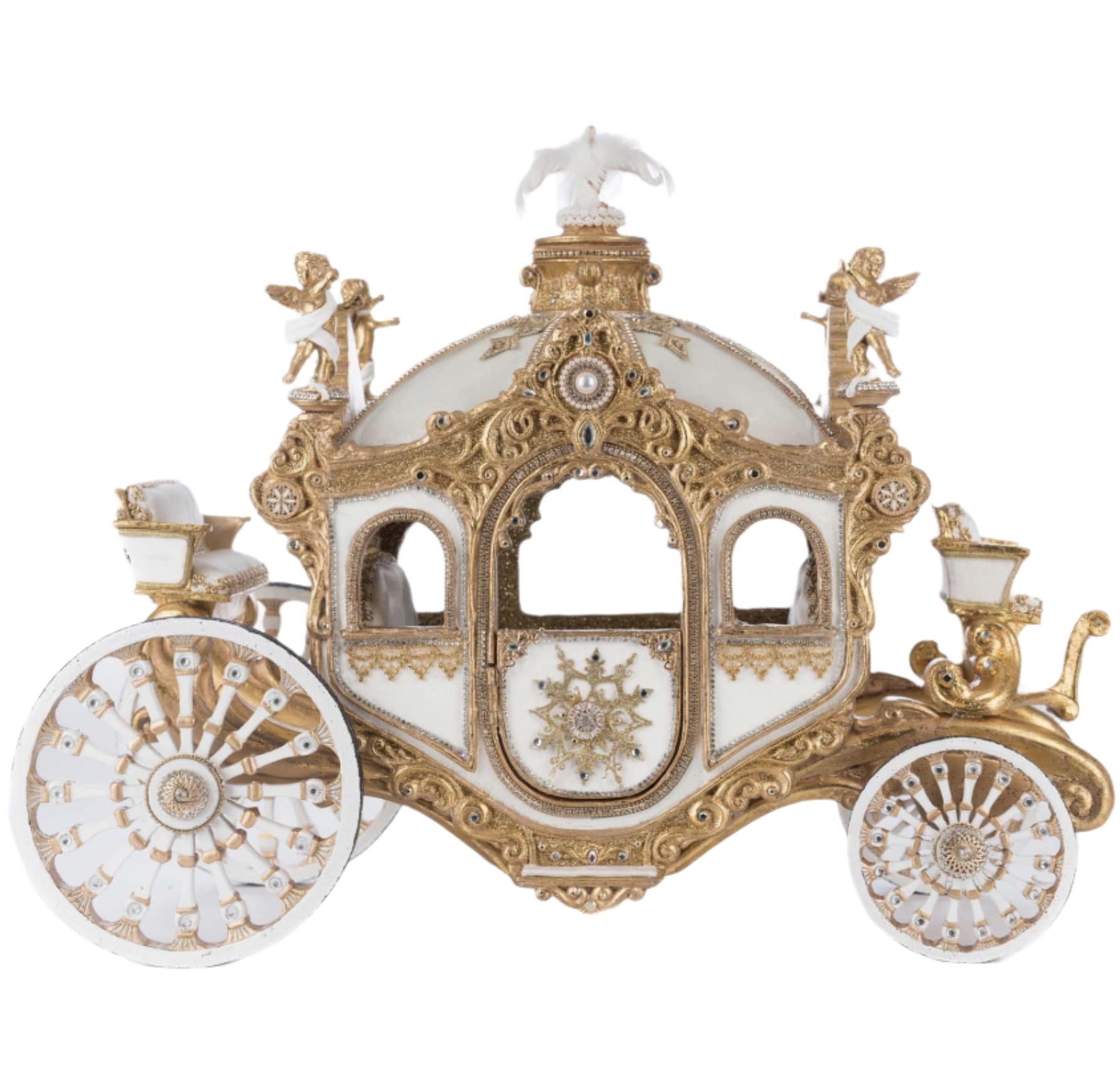 katherines+collection+bells+of+brilliance+carriage+2025+limited+edition+Christmas+holiday+decor+28-528772+8101870710273