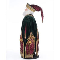 left_side_of_katherines_collection_christmas_castle_father_christmas_24_inch_26.5_inch_doll_item_28-428234
