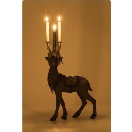 lit-at-night-katherines_collection_crystal_kingdom-Crystal_Christmas_Standing_Deer_Candleholder_SKU:_item_28-428299