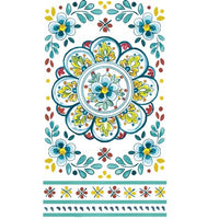 le-cadeaux-madrid-turquoise-guest-napkins