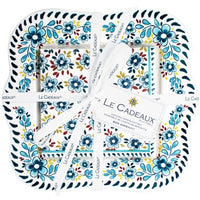 Madrid-turquoise-cocktail-napkin-holder-gift-set