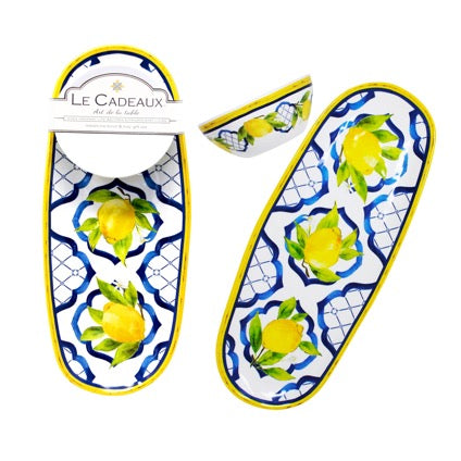 Palermo Bowl & Tray Set Item 304PAL