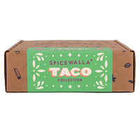 Gourmet taco seasoning blends featuring Carne Asada, Al Pastor, and Pescado Verde from Spicewalla