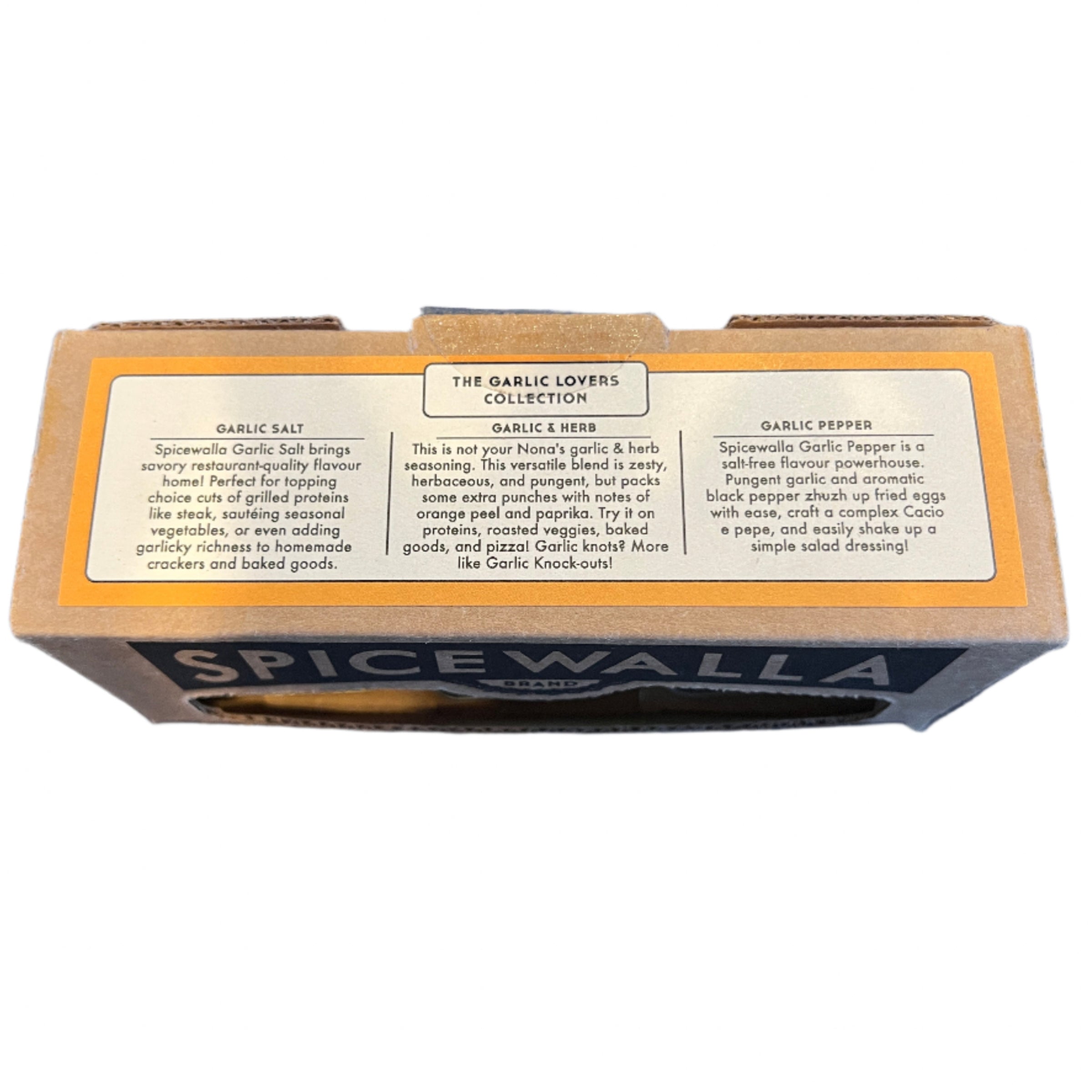 spicewalla+brand+the+garlic+lovers+collection+garlic+salt+garlic+pepper+Garlic+and+herb+spices