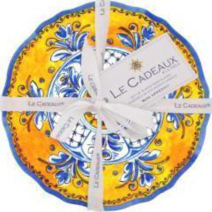 Le cadeaux Benidorm Appetizer Plates Set