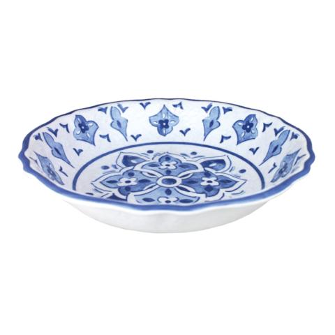 Le Cadeaux Moroccan Blue Salad Bowl
