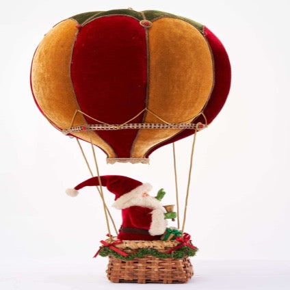 Santa in Hot Air Balloon 28-028736