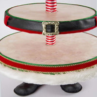 Santa Claus Boot Tiered Serving Tray 28-128248
