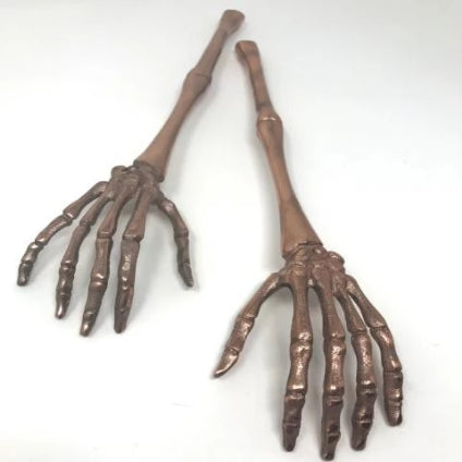 Bones Skeleton Arm Copper Serving Set
