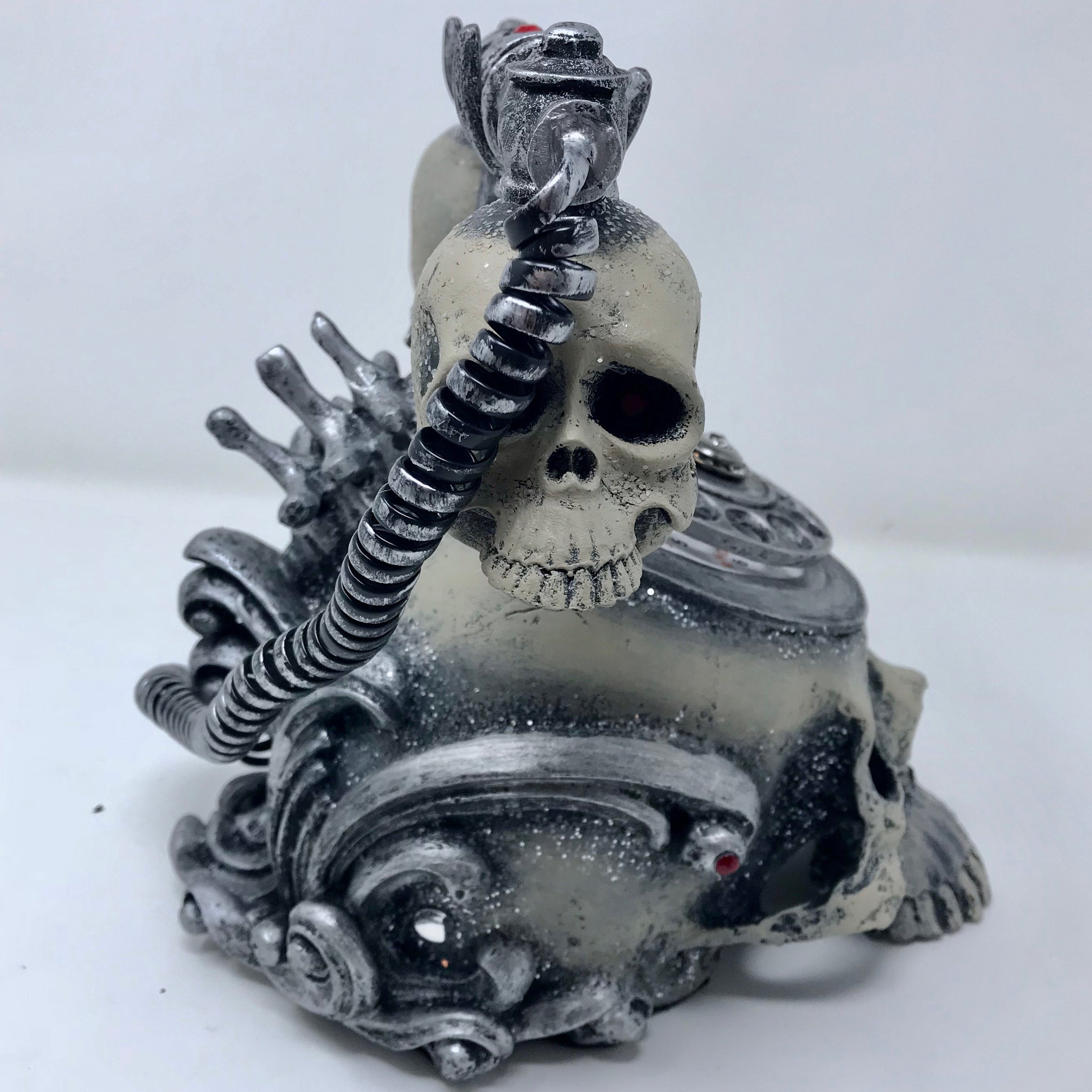 Spooky Rotary Skull Phone 28-828200
