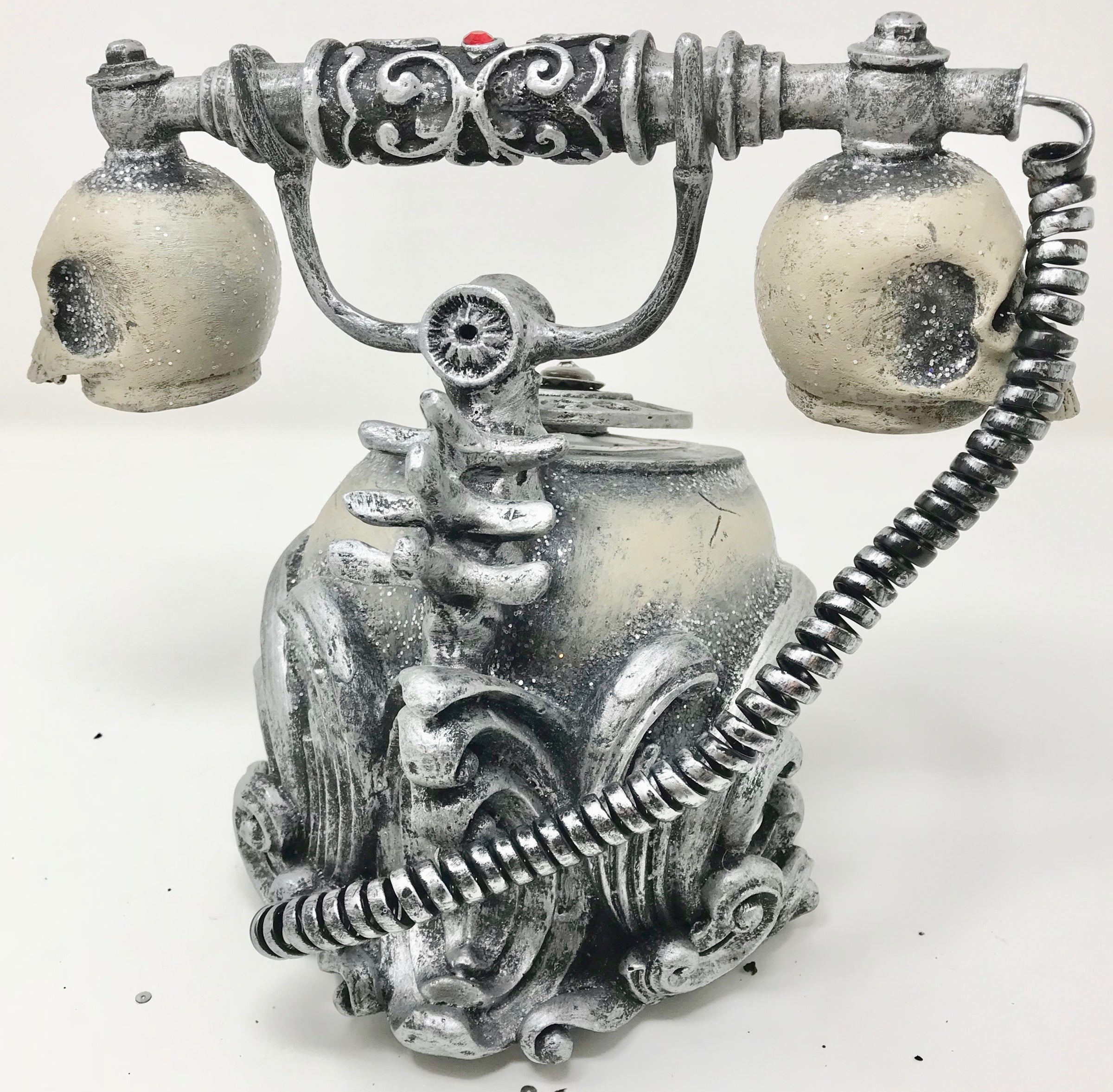 Spooky Rotary Skull Phone 28-828200