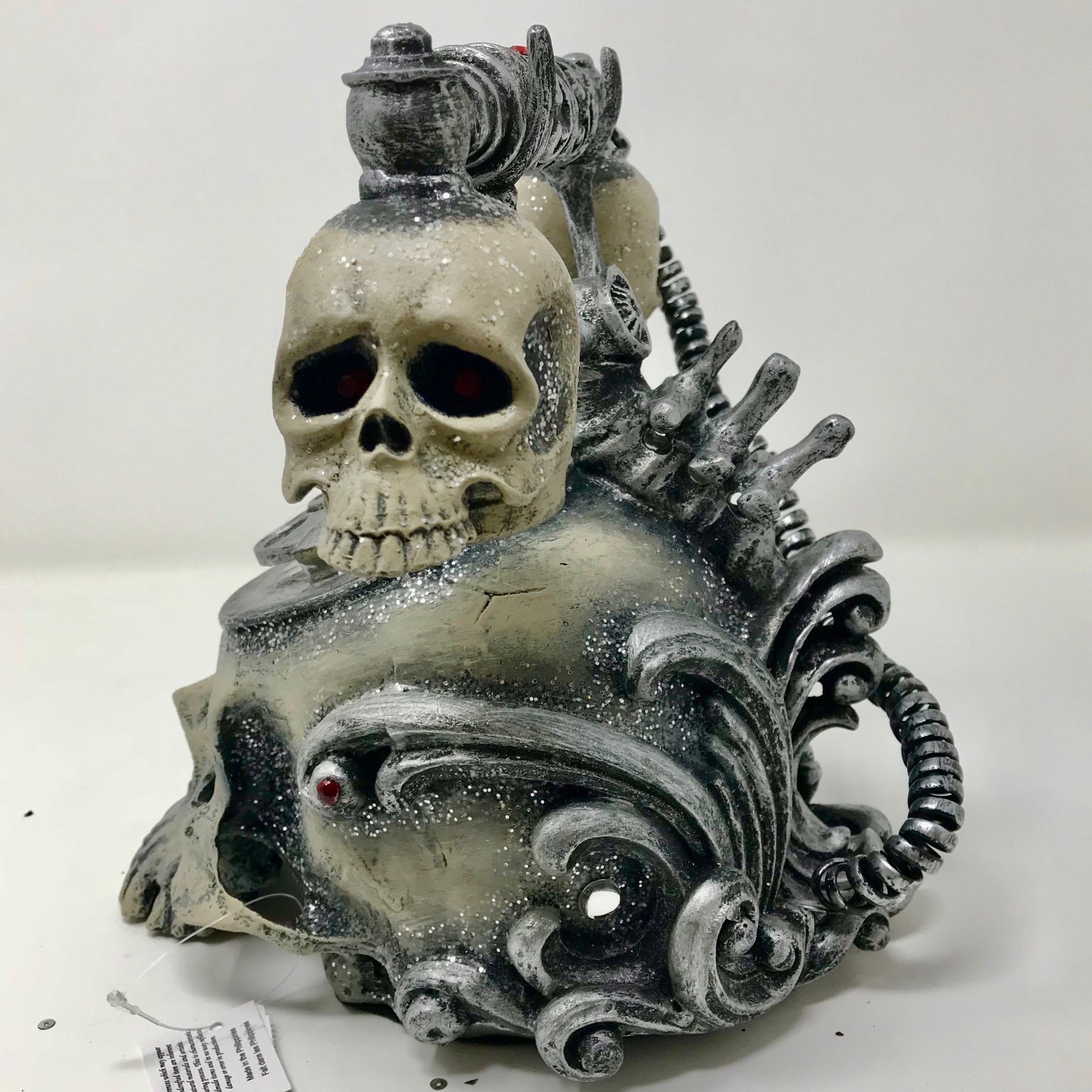 Spooky Rotary Skull Phone 28-828200