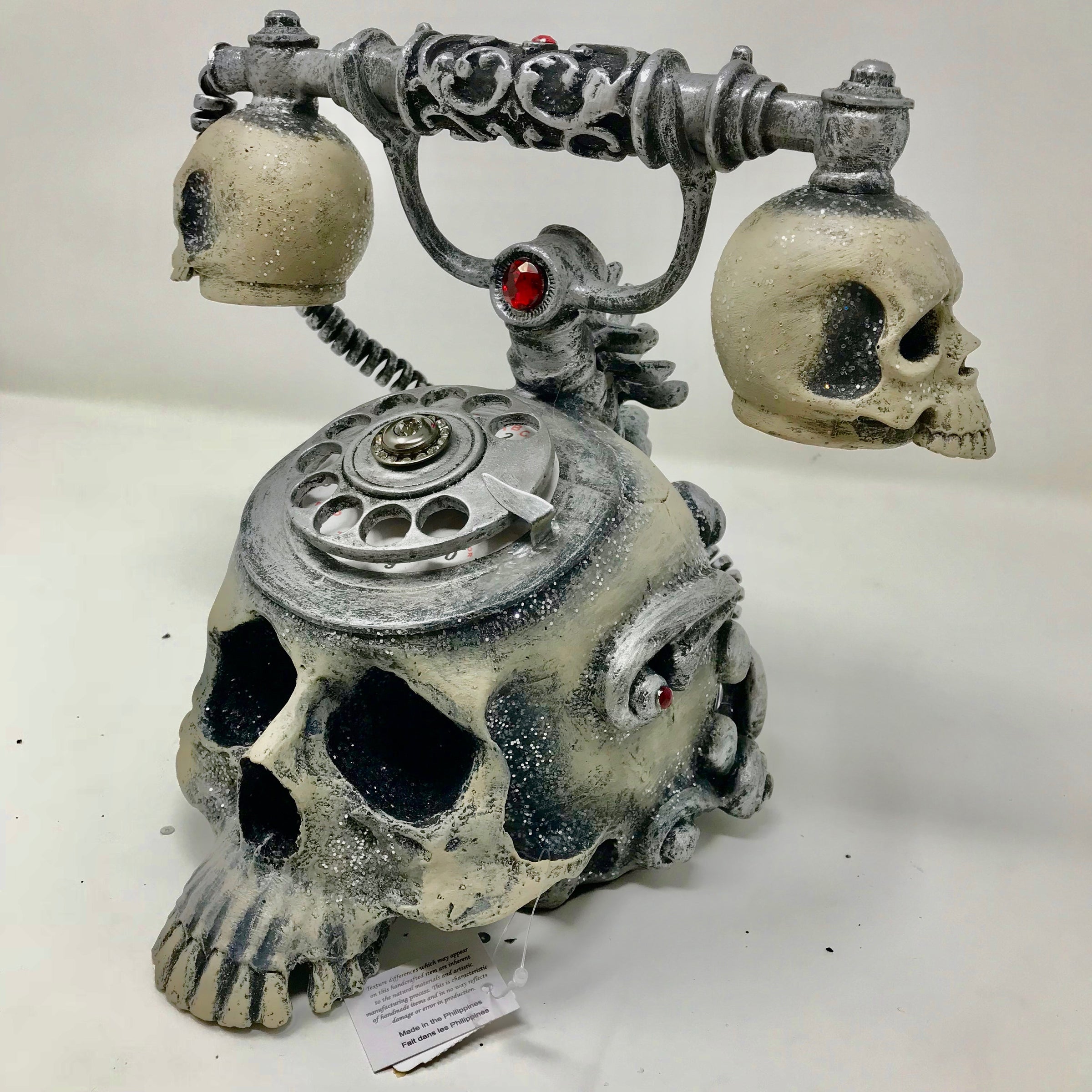 Spooky Rotary Skull Phone 28-828200