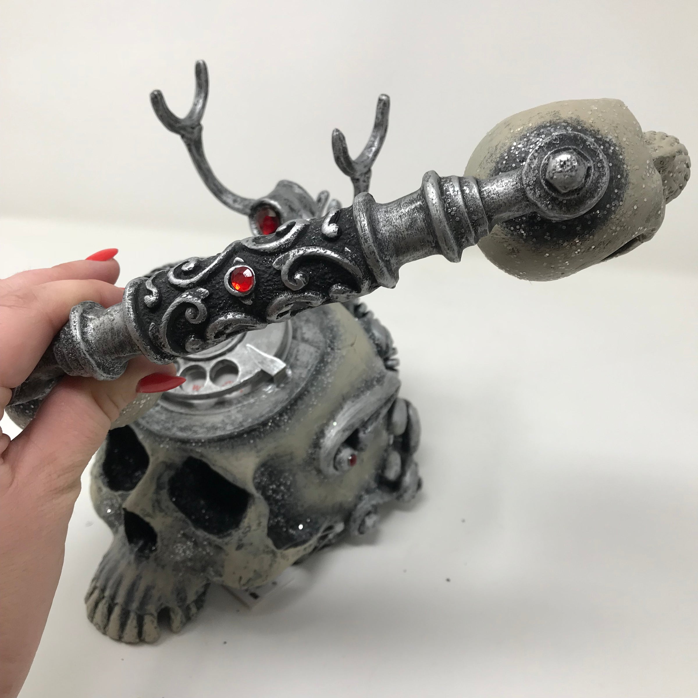 Spooky Rotary Skull Phone 28-828200