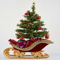 26" Glorious Tidings Jeweled Sleigh 28-128263