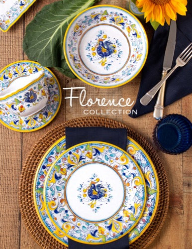 Florence Rooster Biscuit Tray 297FLOR