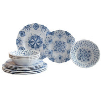 Le+Cadeaux+Moroccan+Blue+dinnerware+set