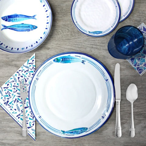 Santorini Napkin Holders and Napkins
