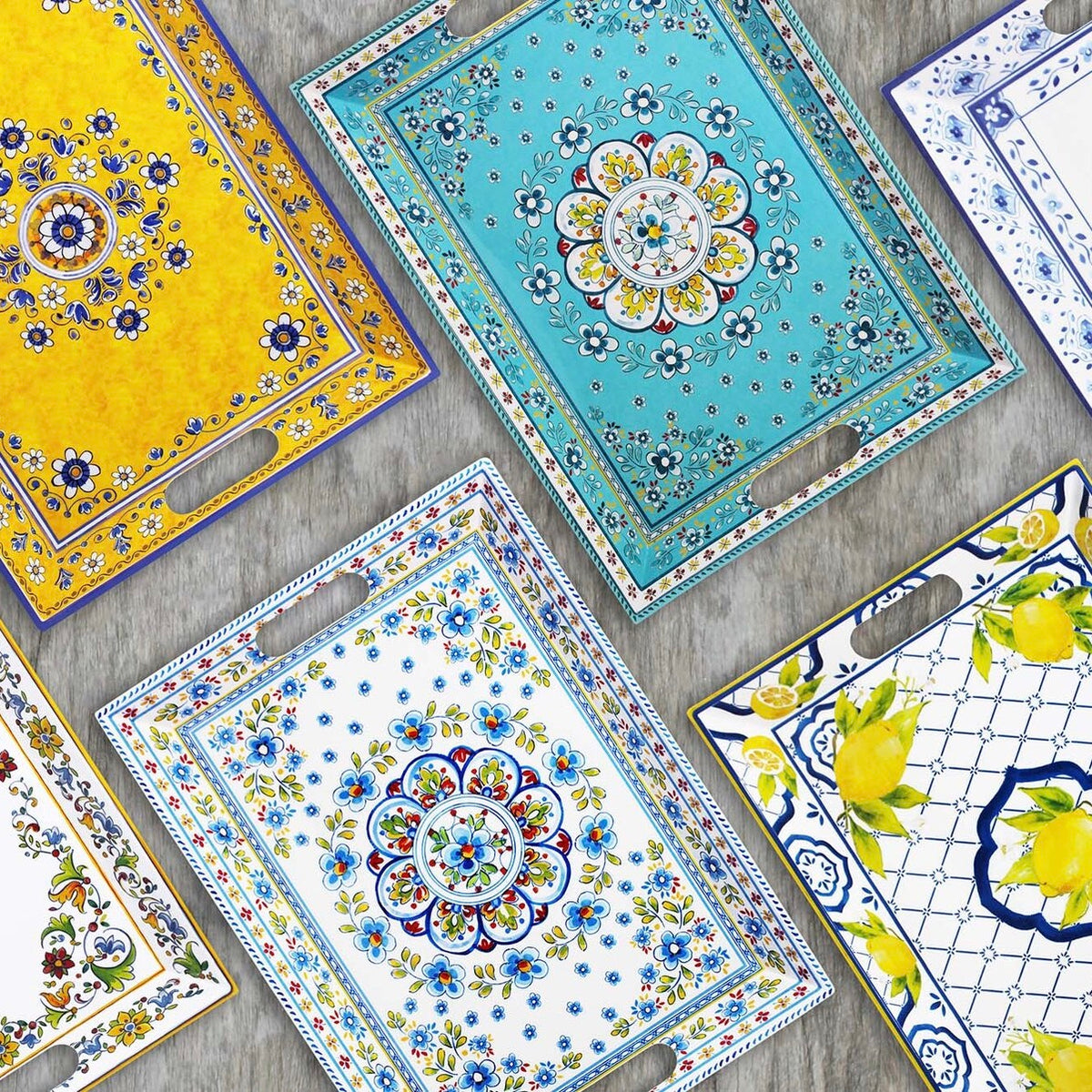 Serving Platters, Trays, Dipping Sets