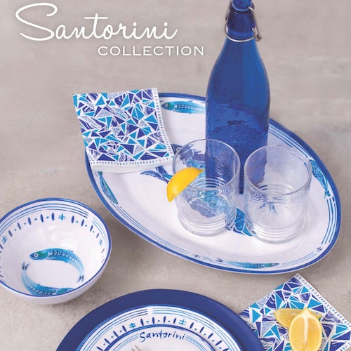 Le-Cadeaux-Santorini-Salad-Bowl-Dinner-Plate-Platter