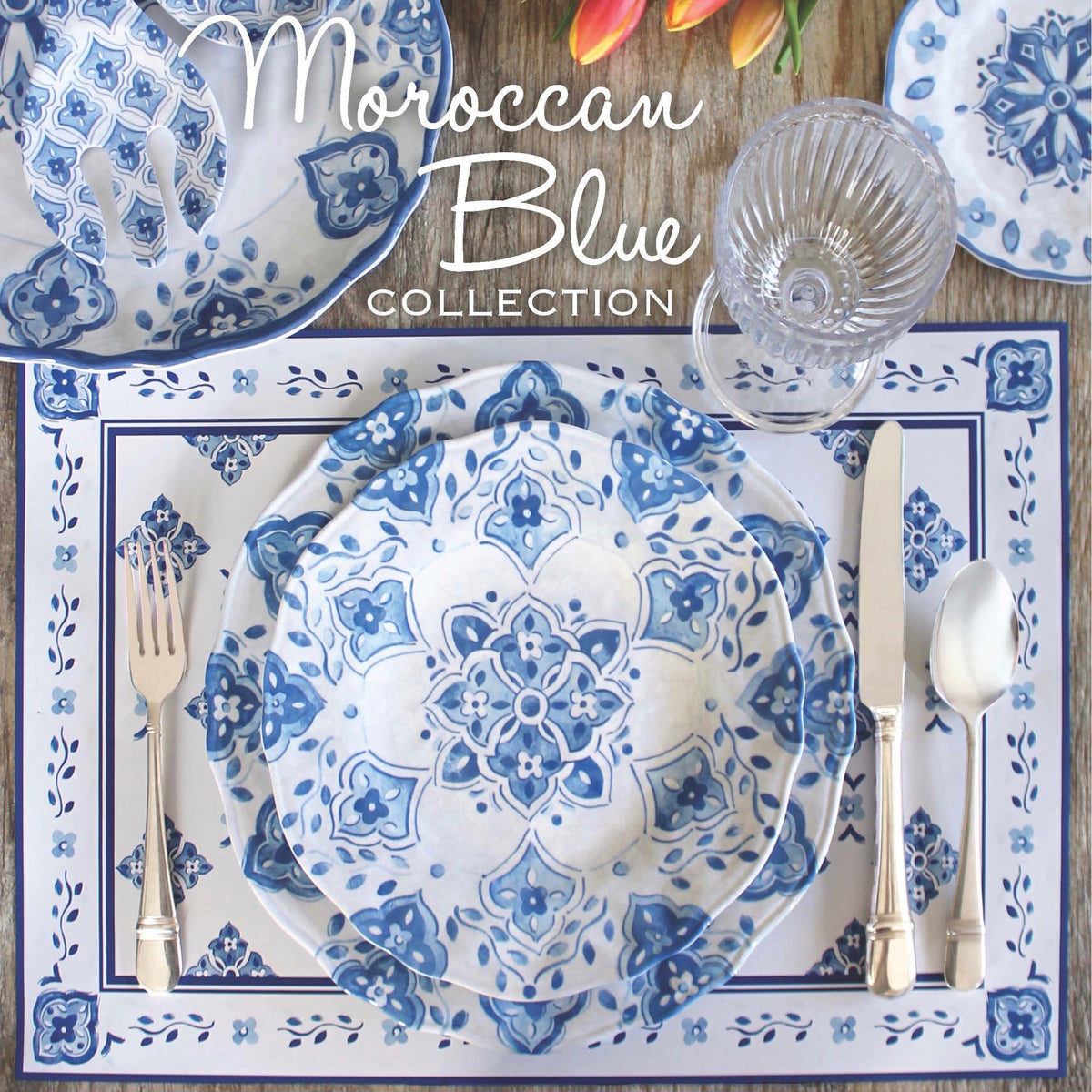 Le Cadeaux Moroccan Blue 