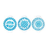Sicily Teal Mini Two Handled Bowls 096SCT