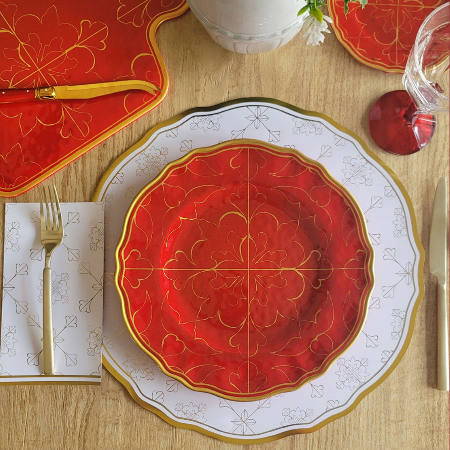 Bellini Appetizer Plates Set