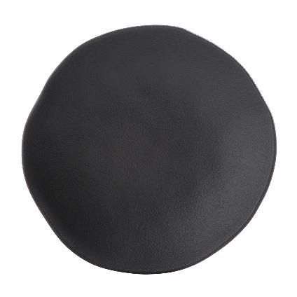 Porto Brasil Organic Matte Black Salad Bowl - Thumbnail 2