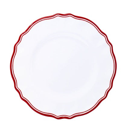Maison Red Dinner Plates