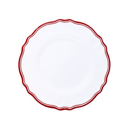 Maison Red Dinner Plates 207MAR