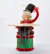 Nutcracker Sitting On Drum Dessert Stand 28-028639