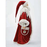 right-view-28-028698-katherines-collection-32-inch-Snow-Day-Santa-claus-Doll 