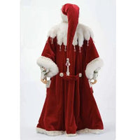 back-view-of-28-028698-katherines-collection-32-inch-Snow-Day-Santa-claus-Doll 