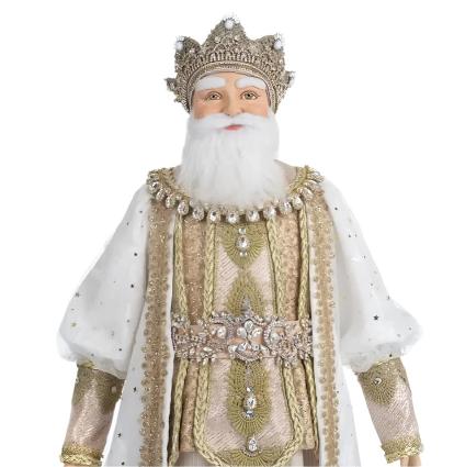 view-of-bust-28-328827-Katherines-Collection-32-Inch-Father-Celestial-Santa-Claus-starry-night-collection