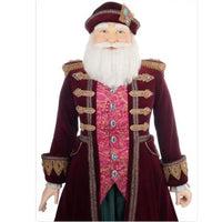 bust-view-of-28-328841-katherins-collection-nutcracker-christmas-collection-sugar-plum-life-size-santa-claus-doll