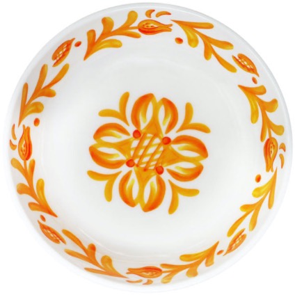 347SCO+le+cadeaux+Sicily+Orange+Cereal+Bowl-design+1