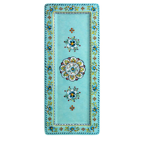 Madrid Turquoise Fabric Table Linens
