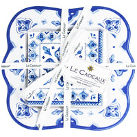 810266036503+CCGS-206MRCB+Moroccan+Blue+Cocktail+Napkin+Holder