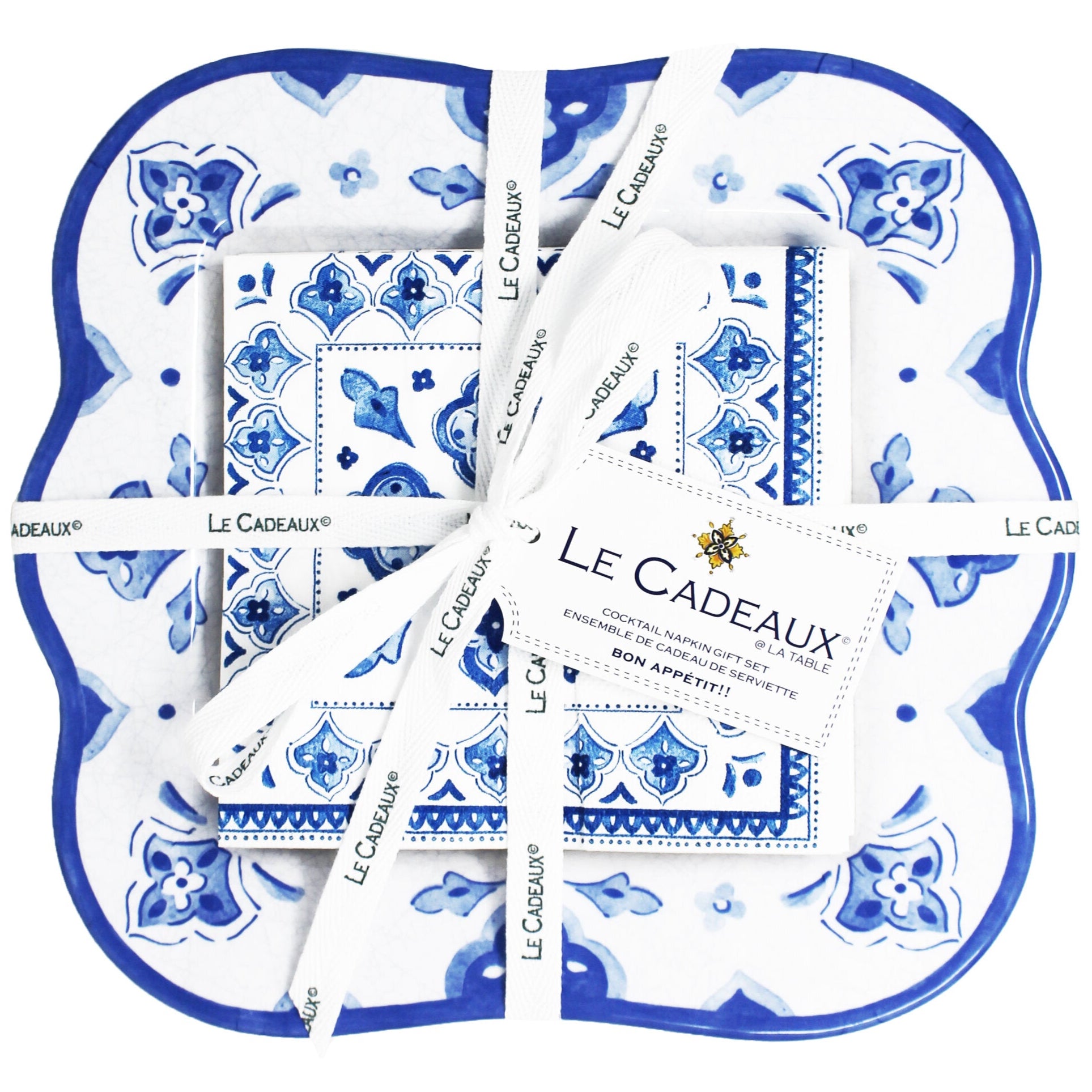 810266036503+CCGS-206MRCB+Moroccan+Blue+Cocktail+Napkin+Holder
