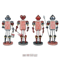 Katherine’s Collection Hearts and Wonderland Card Guards set of 4 – SKU 28-428123 GTIN 810074126847 Back View 