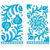 CC-NPSCT3340+le+cadeaux+Sicily+Teal+Guest+Napkin+front+and+back