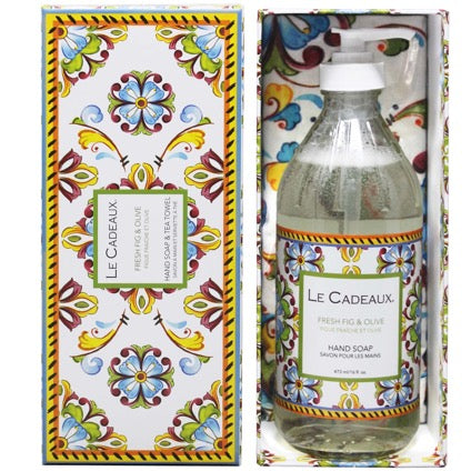 Fig + Olive Hand Wash & Tea Towel CCGS-GBS-FG