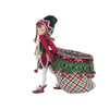 Detail of bag that can be filled with candy, Winter Snowdrop Elf With Bag, Katherine’s Collection, SKU 28-428412, GTIN 810074128506