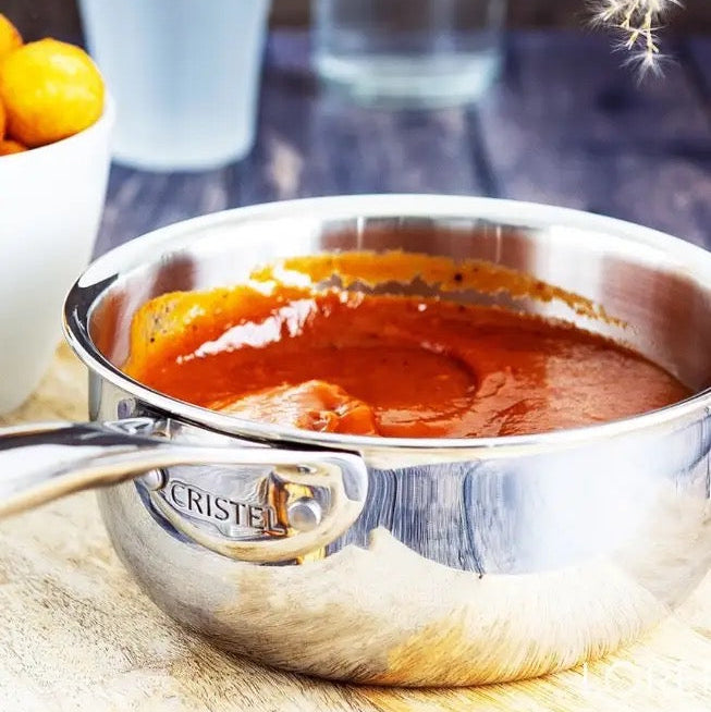sauce-pan-with-sauce-Cristel-made-in-france-C22CPF-3.1QT-2.5QT-Sauce-Pan-Saucepan-UPC_0848395063619-