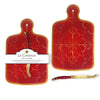 Bellini Cheeseboard Gift Set beautifully packaged and ribbon-tied, ready for effortless gifting during the holidays.