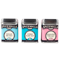 Three artisan salts from around the world by Spicewalla